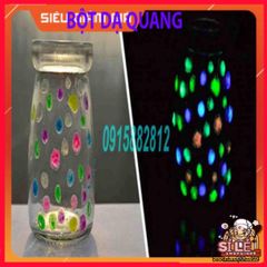Bột Dạ Quang 5GRAM - Phát Sáng Huỳnh Quang cho Nghệ Thuật và Trang Trí - Màu Sắc Rực Rỡ, Dễ Sử Dụng, Không Tan trong Nước