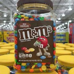 Hũ Socola M&Ms Mỹ Khổng Lồ 1.75kg - Kẹo Đậu Phộng và Socola Béo Ngậy - Món Ngọt Yêu Thích Toàn Cầu