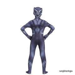 Trang phục Cosplay Black Panther Cao Cấp - Siêu Anh Hùng Huyền Bí Cho Nam, Trẻ Em và Người Lớn - Tiệc Hóa Trang, Halloween