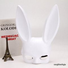 Mặt Nạ Thỏ Bunny Tai Dài - Phụ Kiện Thời Trang Cho Tiệc Hóa Trang Halloween và Trung Thu, Độc Đáo và Quyến Rũ