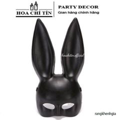 Mặt Nạ Thỏ Bunny Tai Dài Dễ Thương - Phụ Kiện Hóa Trang Halloween, Ăn Mừng và Biểu Diễn Nghệ Thuật - Phiên Bản 2024
