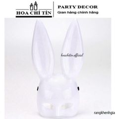 Mặt Nạ Thỏ Bunny Tai Dài Dễ Thương - Phụ Kiện Hóa Trang Halloween, Ăn Mừng và Biểu Diễn Nghệ Thuật - Phiên Bản 2024