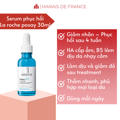 Tinh Chất Cấp Ẩm Phục Hồi Da La Roche-Posay Hyalu B5 Serum 30ml - Giúp Da Căng Mịn & Hỗ Trợ Làm Dịu Da Nhạy Cảm