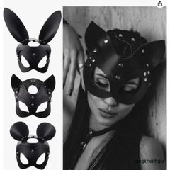 Mặt Nạ Cosplay Thỏ Sexy - Phụ Kiện Hóa Trang Độc Đáo Cho Halloween & Bữa Tiệc, Kiểu Dáng Quyến Rũ, Thể Hiện Cá Tính