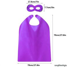 Áo Choàng Siêu Anh Hùng DIY FUDESHE - Phụ Kiện Cosplay Cho Trẻ Em, Món Quà Sinh Nhật Lễ Hội Đặc Biệt, Kích Thước Phù Hợp Từ 3-10 Tuổi