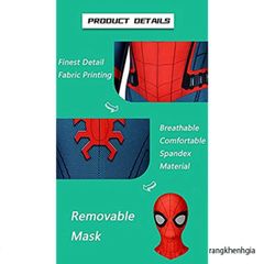 Bộ Trang Phục Cosplay Người Nhện Tobey Maguire - Siêu Anh Hùng Cho Trẻ Em, Hoạt Động Giải Trí, Halloween, Tiệc Sinh Nhật