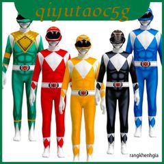 Trang Phục Cosplay Power Rangers Áo Liền Quần Cho Trẻ Em và Người Lớn - Đồ Hoá Trang Siêu Anh Hùng Độc Đáo, Tiệc Tùng, Halloween
