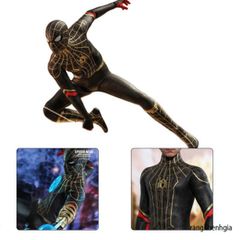 Bodysuit Hóa Trang Người Nhện Spider Man 3D Cho Trẻ Em - Đồ Siêu Anh Hùng Hóa Trang Halloween, Cosplay Dành Cho Bé Trai