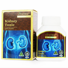 Viên Uống Bổ Thận Vitatree Kidney Tonic 100 Viên - Hỗ Trợ Chăm Sóc Sức Khỏe Thận và Thanh Lọc Cơ Thể Từ Úc