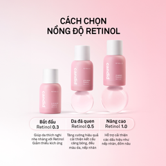Tinh Chất Retinol 0.3% Candid - Serum Chống Lão Hóa, Nguyên Liệu Tự Nhiên Cải Thiện Kết Cấu Da, 30ml