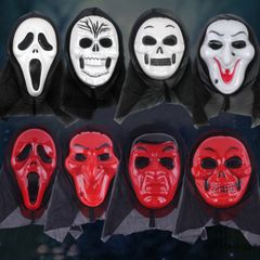Mặt Nạ Halloween Hồn Ma Đầu Skull Toàn Mặt - Đồ Trang Trí Tiệc Hóa Trang An Toàn, Độc Đáo và ấn Tượng