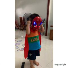 Bộ Đồ Chơi Nhập Vai Siêu Anh Hùng Avenger - Người Nhện, Khổng Lồ Xanh, Người Sắt, Đội Trưởng Mỹ - Phụ Kiện Vui Chơi Cho Trẻ Em