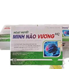 Viên Uống Minh Não Vương MQ - Bổ Não, Tăng Cường Trí Nhớ, Cải Thiện Giấc Ngủ, Giảm Đau Đầu, Hoạt Huyết Dưỡng Não