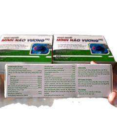 Viên Uống Minh Não Vương MQ - Bổ Não, Tăng Cường Trí Nhớ, Cải Thiện Giấc Ngủ, Giảm Đau Đầu, Hoạt Huyết Dưỡng Não