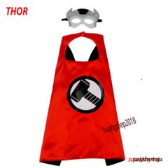 Bộ Trang Phục Thor Thần Sấm Cho Bé Trai & Bé Gái Kèm Mặt Nạ Satin - Hóa Trang Siêu Anh Hùng Marvel, Quà Tặng Sinh Nhật Tuyệt Vời