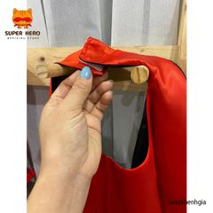 Bộ Trang Phục Siêu Anh Hùng Nhện Ngắn Tay - Áo Choàng Và Mũ Chùm Đầu Cho Trẻ Em 12-33kg - Quà Tặng Hóa Trang Đáng Yêu