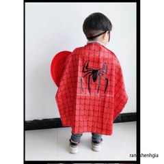 Bộ Trang Phục Halloween Trẻ Em - Áo Choàng Người Nhện Kèm Mặt Nạ Siêu Anh Hùng Cho Bé 2-7 Tuổi, Đồ Chơi Hóa Trang Thú Vị