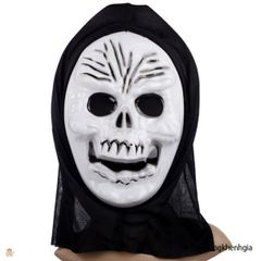 Mặt Nạ Halloween Đầu Skull Cho Trẻ Em - 11 Kiểu Kinh Dị và Hài Hước Cho Cosplay, Phụ Kiện Tiệc Tùng Rùng Rợn