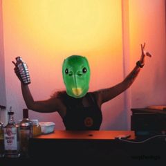 Mặt Nạ Đầu Cá Xanh Ngộ Nghĩnh - Phụ Kiện Cosplay Kinh Dị Vui Nhộn Cho Halloween và Tiệc Tùng, Phong Cách Quái Vật Đ độc đáo