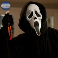 Mặt Nạ Halloween Ma Quái Ghost Face Hoeaden - Phụ Kiện Kinh Dị Cho Tiệc Tùng, Hóa Trang, Quà Tặng Độc Đáo
