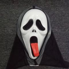 Mặt Nạ Ghosteam Tử Thần Thè Lưỡi - Phụ Kiện Thời Trang Halloween Nghệ Thuật Hóa Trang Cosplay Chất Lượng Cao