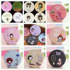 Gương Mini Đáng Yêu Nhập Khẩu - Kích Thước 6,5cm-7cm, Nhiều Hình Kute Mix Ngẫu Nhiên - Quà Tặng Xinh Xắn cho Fan Thời Trang