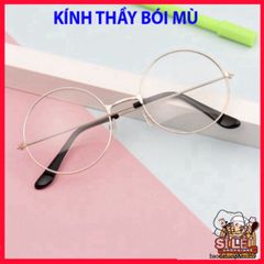 Kính cận gọng tròn GT01 HCM Nobita - Thiết kế thời trang mảnh mai, trẻ trung, phù hợp cho giới trẻ, phong cách hiện đại 2023
