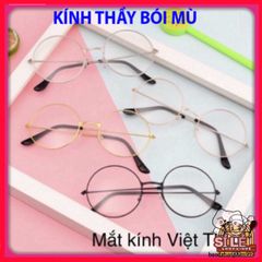 Kính cận gọng tròn GT01 HCM Nobita - Thiết kế thời trang mảnh mai, trẻ trung, phù hợp cho giới trẻ, phong cách hiện đại 2023