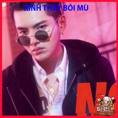 Kính Mát Gọng Tròn Retro UV400 Thời Trang Cho Nam Nữ - Kính Nobita Đối Với Thầy Bói Mù, Phụ Kiện Thời Thượng