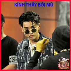 Kính Mát Gọng Tròn Retro UV400 Thời Trang Cho Nam Nữ - Kính Nobita Đối Với Thầy Bói Mù, Phụ Kiện Thời Thượng