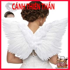 Bộ Cánh Thiên Thần Lông Vũ Trắng - Phụ Kiện Dễ Thương Cho Trẻ Em Và Người Lớn - Hoàn Hảo Cho Tiệc Hóa Trang và Lễ Hội