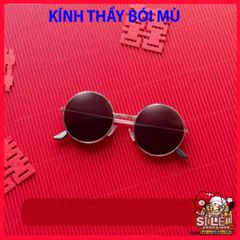 Kính Mắt Thầy Tướng Đen D182 - Kính Nobita Tròn Thời Trang, Phong Thủy, Phụ Kiện Độc Đáo Cho Người Yêu Thích Chất Liệu Thời Thượng