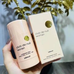 Lăn Khử Mùi Nữ Armaf Club De Nuit 75g - Hương Trái Cây Tươi Mát, Khử Mùi Hiệu Quả, Duy Trì Sự Tự Tin Suốt Ngày