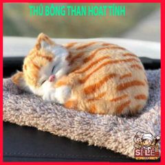 Thú Nhồi Bông Lõi Than Hoạt Tính Kháng Mùi - Phụ Kiện Trang Trí Taplo Xe Hơi & Bàn Làm Việc Khử Mùi, Lọc Không Khí