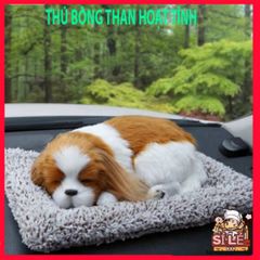 Thú Nhồi Bông Lõi Than Hoạt Tính Kháng Mùi - Phụ Kiện Trang Trí Taplo Xe Hơi & Bàn Làm Việc Khử Mùi, Lọc Không Khí