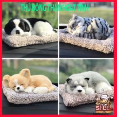 Thú Bông Lõi Than Hoạt Tính Phát Nhạc - Khử Mùi, Lọc Không Khí Cho Ô Tô, Trang Trí Bàn Làm Việc - Quà Tặng Dễ Thương