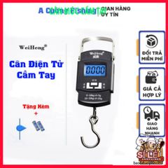 Cân điện tử xách tay WHG50 50kg - Cân móc cầm tay tiện lợi cho du lịch và chợ, thiết kế gọn nhẹ, độ bền cao