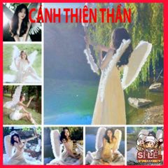 Cánh Cục Cưng Hạn Chế Độc Đáo - Phụ Kiện Cosplay, Lễ Hội, Chụp Ảnh Thời Trang Rực Rỡ, Sáng Tạo Khác Biệt