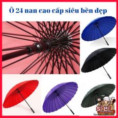 Ô Dù 24 Nan Cao Cấp Siêu Nhẹ - Dù Chống Nắng Mưa Thời Trang Dễ Dùng, Thiết Kế Gọn Nhẹ, Chất Liệu Cao Cấp, Bảo Vệ UV