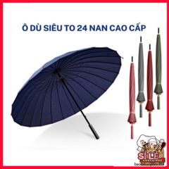 Ô Dù 24 Nan Cao Cấp Siêu Nhẹ - Dù Chống Nắng Mưa Thời Trang Dễ Dùng, Thiết Kế Gọn Nhẹ, Chất Liệu Cao Cấp, Bảo Vệ UV