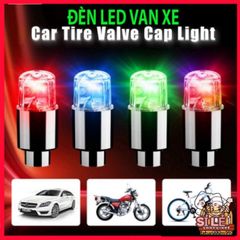 Đèn LED Gắn Nắp Van Bánh Xe - Chống Thấm Nước Trang Trí Phát Sáng Cho Ô Tô, Xe Máy, Xe Đạp - An Toàn Ban Đêm