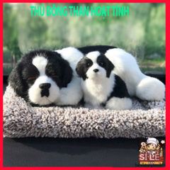 Thú Bông Ô Tô Than Hoạt Tính - Khử Mùi và Lọc Khí, Phụ Kiện Dễ Thương cho Bảng Taplo Xe Hơi, Dành Cho Chó Mèo.
