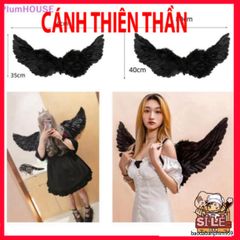 Kính Chào Lông Vũ Màu Đen - Món Đồ Trang Trí Sang Trọng Cho Không Gian Sống, Quà Tặng Cosplay Cho Người Lớn Và Trẻ Nhỏ