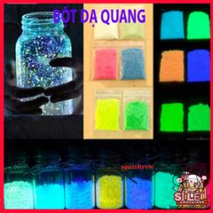Bột Huỳnh Quang Phát Sáng 10g - Màu Sắc Đa Dạng, Thân Thiện Với Môi Trường, Phù Hợp Cho Nghệ Thuật Body Painting & Trang Trí