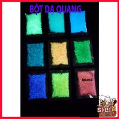 Bột Huỳnh Quang Phát Sáng 10g - Màu Sắc Đa Dạng, Thân Thiện Với Môi Trường, Phù Hợp Cho Nghệ Thuật Body Painting & Trang Trí