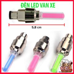 Bộ 2 Đèn LED Neon Gắn Van Xe Đạp và Xe Máy - Đèn Chiếu Sáng An Toàn, Cảm Biến Thông Minh Nhiều Màu Sắc thú Vị
