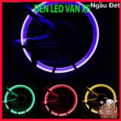 Bộ 2 Đèn LED Neon Gắn Van Xe Đạp và Xe Máy - Đèn Chiếu Sáng An Toàn, Cảm Biến Thông Minh Nhiều Màu Sắc thú Vị