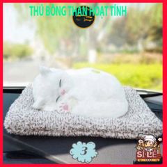 Cún Mèo Than Hoạt Tính 21x28cm - Khử Mùi Ô Tô, Trang Trí Taplo Dễ Thương, Giải Pháp Thoáng Khí Hiệu Quả, An Toàn cho Gia Đình