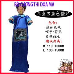 Bộ Trang Phục Xác Sống Halloween - Đồ Hóa Trang Độc Đáo Cho Nam, Thoải Mái Với Chất Liệu Cotton, Phù Hợp Mọi Kích Cỡ