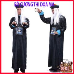 Bộ Trang Phục Xác Sống Halloween - Đồ Hóa Trang Độc Đáo Cho Nam, Thoải Mái Với Chất Liệu Cotton, Phù Hợp Mọi Kích Cỡ